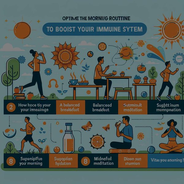 Comment optimiser votre routine matinale pour booster votre système immunitaire ?